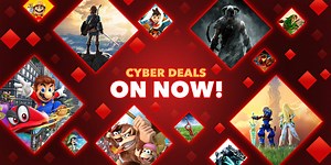 32K views · 120 reactions | Save 25-50% across a range of Nintendo Switch, Nintendo 3DS and Wii U games in our Cyber Deals Nintendo eShop sale, ON NOW! Top titles like Super Mario Odyssey, The Legend of Zelda: Breath of the Wild and Xenoblade Chronicles 2 are included in the sale. | Nintendo | Facebook