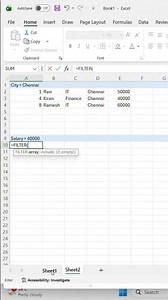 How to Use FILTER Function in Excel | Extract Data Easily