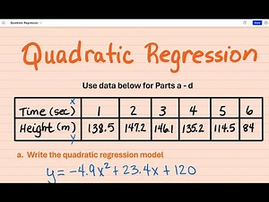 Quadratic Regression