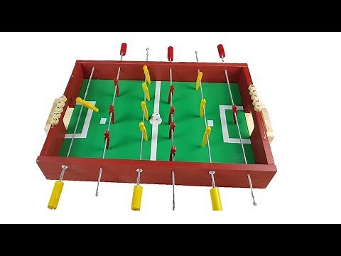 How to Make a Table Football at Home Mini Soccer Table