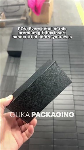Luxury Box Inner Packaging Production Process | High-End Rigid Box Manufacturing #custompackaging