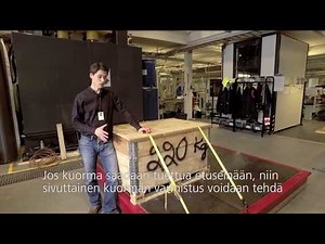 Miten varmistan kuorman oikein?