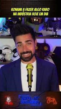 Konami a fazer algo raro na indústria hoje em dia