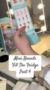 Mini Brands - Fill The Fridge // Part 4
