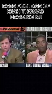 When Isiah Thomas praised MJ rare footage #MJ #detroit #90s | Two Three Gaming