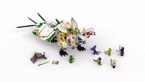 LEGO NINJAGO Legacy The Ultra Dragon 70679 Building Kit (951 Pieces)