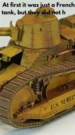 What was the first American tank of WW1