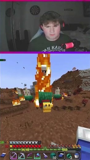 Worst Minecraft Accident Ever 😂 #shorts