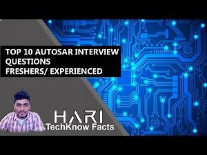 AUTOSAR Interview Questions for freshers and Experience Candidates