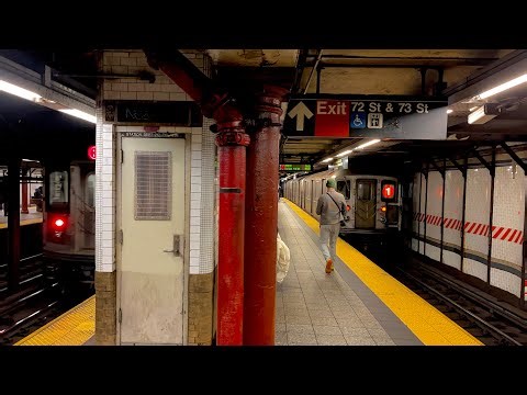IRT (1) (2) (3) Trains @ 72 Street