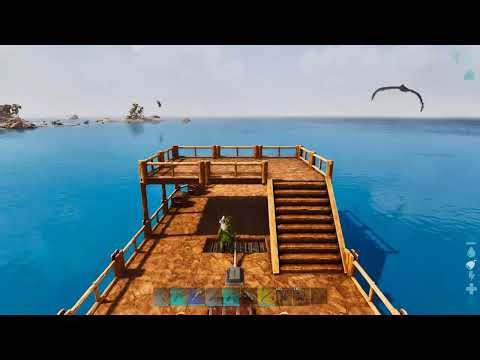 ARK Survival Ascended Adobe Motor Boat