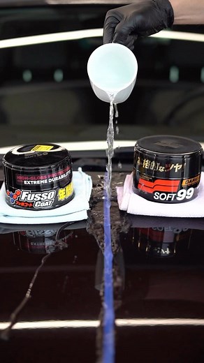 Soft99 Europe on Instagram: "What do you prefer? 🤪 Twelve months of protection or classic tinted varnish? 😊 Fusso Coat 12M and Soft99 Dark&Black are waxes created to protect your car. #soft99 #detailing #carwash #carcare #detailer #madeinjapan"