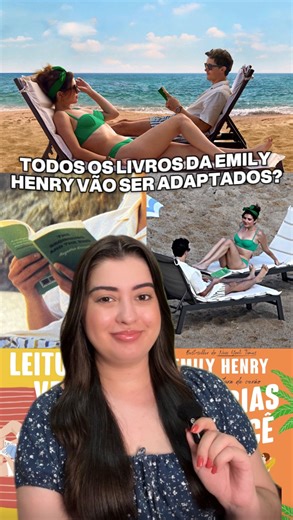 Lohanny Santos on Instagram: "Preparados para a onda de adaptações literárias da Emily Henry? 💖 PARA QUAL VOCÊ ESTÁ MAIS ANIMADO?? 🎬 Depois do filme “De Férias com Você”, mais dois livros da autora vão ganhar adaptação pela Netflix enquanto “Leitura de Verão” e “Loucos por Livros” vão ser adaptados por outras produtoras."