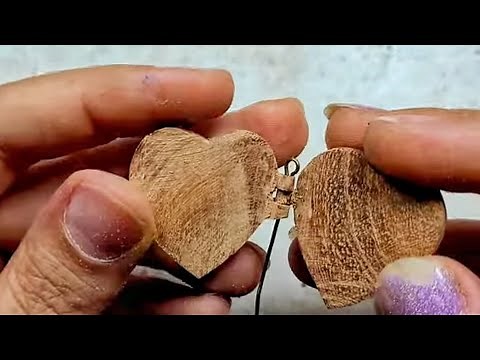 Crafting Love: Hand-Carving a Wooden Heart Locket