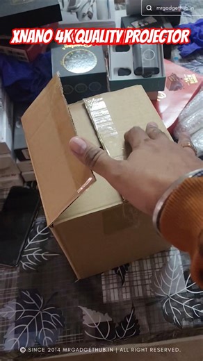 Unboxing Xnano 4K Quality Projector | Mini Projector Big Impact #4kprojector
