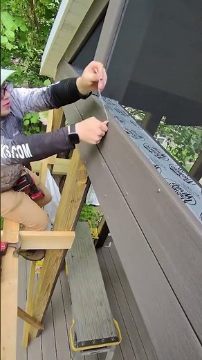 Combine your next TimberTech PVC project with the #PerfectPlugInstall of color matched Cortex!