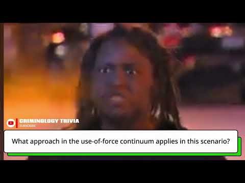 Use of Force Continuum in Action | Criminology Student Must-Know!