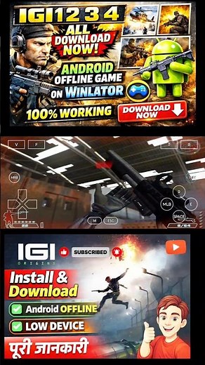 Download IGI 1 2 3 4 for Android Easily in 2025 #igi #gaming #androidgames #2025