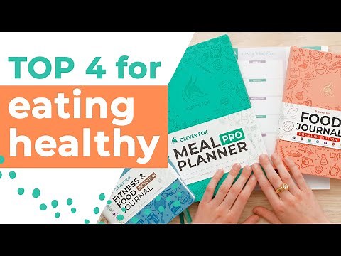 Our Top 4 Planners & Food Journals for Meal Prep Planning & Eating Healthy