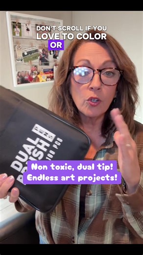 So many colors! Color or draw! Perfect for art projects! #artmarkers #dualtipmarkers #coloring #artsupplies #aikoiart