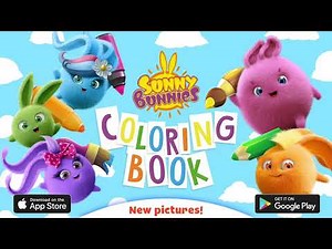 Sunny Bunnies Colouring Book Game Trailer - Available Now!
