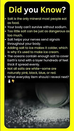 You use salt every day—but most people don't know these secrets.
