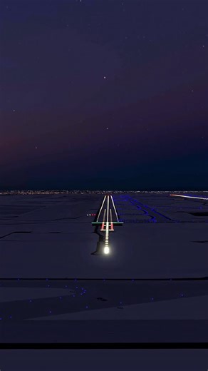 Merry Christmas! 🎁🎄 Runway lights are the best Christmas lights! #msfs #flightsimulator #merrychristmas | Flight Playground