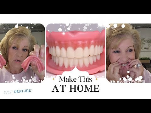 Easy Dentures from HOME / Affordable Dentures you MOLD at Home