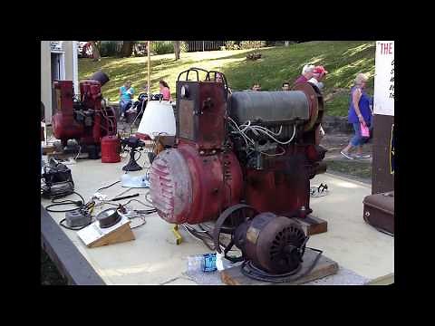 Delco-Light Plant Demonstration with Appliances
