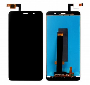 LCD with Touch Screen for Xiaomi Redmi Note 3 - Black (display glass combo folder)
