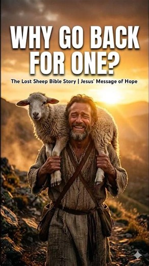 The Lost Sheep Bible Story | Jesus' Message of Hope ✝️