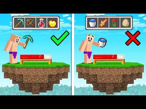 Minecraft BedWars but INVENTORIES ARE RANDOM