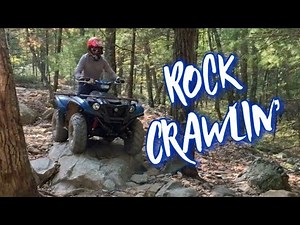 Rock Crawlin’ @ South Pedlar ATV Trails in Blue Ridge Mountains: Yamaha Kodiak 700 & Honda Rancher