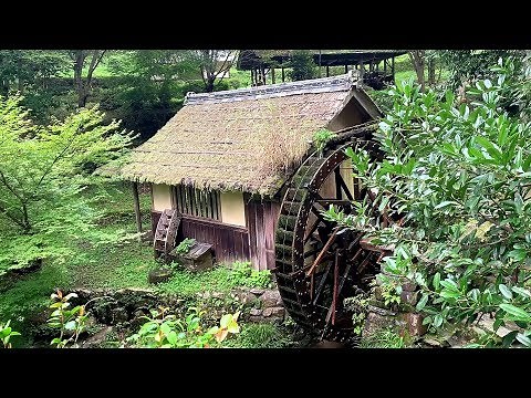 2019/09/02 美しく懐かしい日本の原風景 水車小屋と屋根付き橋 ～愛媛県内子町～