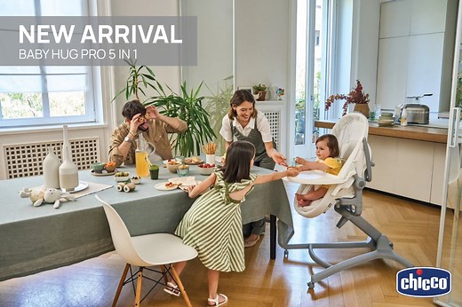 Discover Chicco's exclusive 5in1 solution that simplifies your daily routine at home: Baby Hug Pro accompanies your child from birth to 3 years of age, transforming from a crib to a stand-alone crib, from a recliner to a high chair, and even a first chair. Experience it first hand at your nearest Chicco outlet or at the upcoming BIG BABY EXPO from 18th January - 21st January 2024! We hope to see you there! Shop now: https://www.chiccomalaysia.com/products/chicco-baby-hug-5in1-pro-crib #chicco #c
