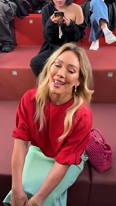 The @fendi spring/summer 2026 show hasn’t even begun yet and @hilaryduff is already obsessed. We caught up with the actress and singer in the front row ahead of her very first Fendi runway show to hear what she’s most excited about and how she survives Milan Fashion Week. Her biggest tip? A full night of sleep. | Harper's Bazaar