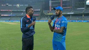Hardik & KL Rahul reunite at Wankhede