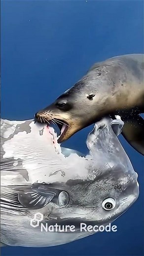 The World's Most Useless Fish: Why the Ocean Sunfish Barely Reacts to Predators #sea