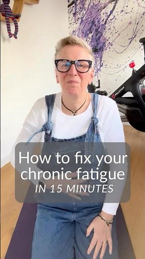 How to fix your chronic fatigue in 15 minutes
