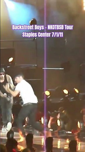 Throwback Thursday - Backstreet Boys - NKOTBSB Tour - Staples Center 7/1/11 #backstreetboys #nkotb