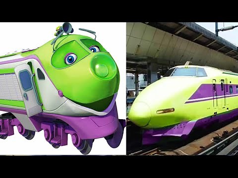 Chuggington characters in Real Life - Cool Trains @Big Fun Show