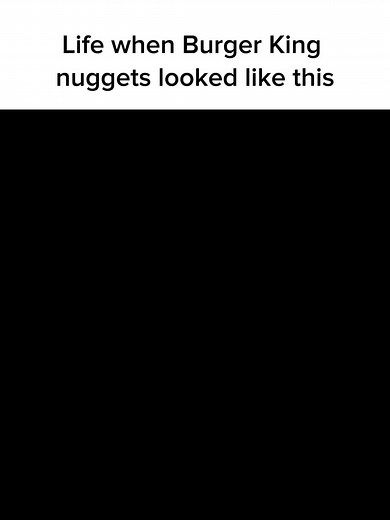 who remembers Burger King crown nuggets #burgerking #fyp