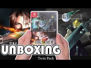 Final Fantasy VII & Final Fantasy VIII Remastered Twin Pack (Nintendo Switch) Unboxing
