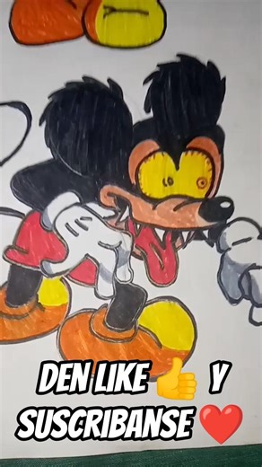 FNF VS MOUSE ULTIMATE 💥 VEHEMENT💥 "MICKEY"(DIBUJO ✅) ESPERO QUE LES GUSTE ✌️🥰#fnf #mickeymouse