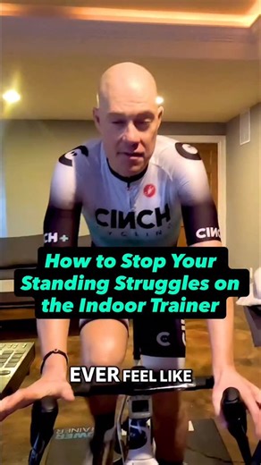 Are you struggling to stand efficiently on the trainer? You’re not alone. A lot of riders feel unstable or “bouncy” when they get out of the saddle indoors. But the problem isn’t the trainer… it’s how you’re distributing your body weight. Here’s the fix: 1. Stop bobbing up and down. Most riders stand by riding the wave of the pedal stroke, which makes them pop vertically and waste energy. 2. Start moving side to side. Shift your body into each downstroke, not above it. The key to efficient stand