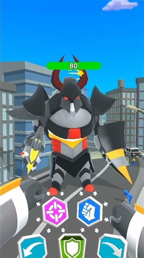 Mauli Billi vs Big Bull #cartoon fighting #funny