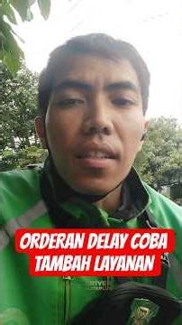 ORDER DELAY TRY ADDING SERVICE #service #order #gojek #delay
