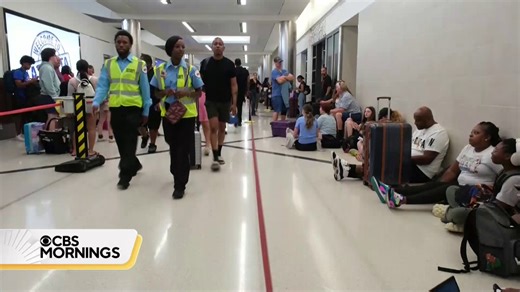 3.7K views · 21 reactions | Delta Air Lines has canceled over 5,300 flights since the Crowdstrike software outage began Friday morning, stranding people across the U.S. and around the world. Most airlines have recovered — but Delta’s CEO says it will likely be days before things are back to normal. https://cbsn.ws/4fgLYoI | CBS Mornings | Facebook