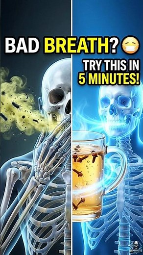 Bad Breath? Try This 5-Minute Home Remedy for Fresher Breath! 😷🦷 #homeremedies