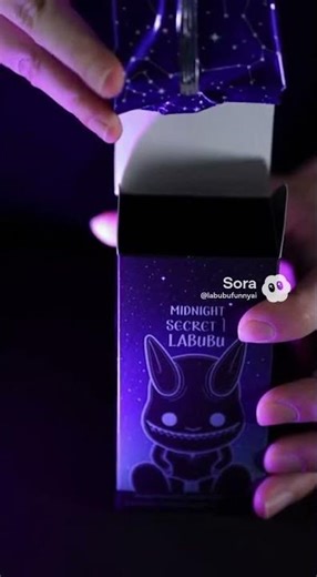 SECRET Labubu Unboxing at Midnight 🌙✨ | Rare Pull ASMR